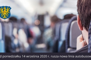 Od poniedziałku 14 września 2020 r. rusza nowa linia autobusowa! 