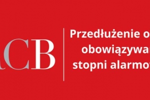 Przedłużenie obowiązywania stopni alarmowych do 31 sierpnia 2024 r. - zdjęcie wyróżniające 